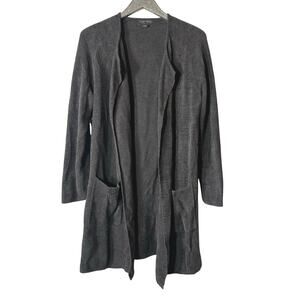 Barefoot Dreams Cozychic Ultra Lite Knit Wide Collar Jacket Sweater